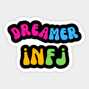 Dreamer Infj Personality Type Sticker